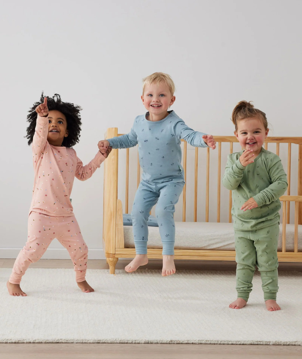 ergoPouch two-piece pajamas for kids, made from soft, breathable materials to ensure maximum comfort during sleep.