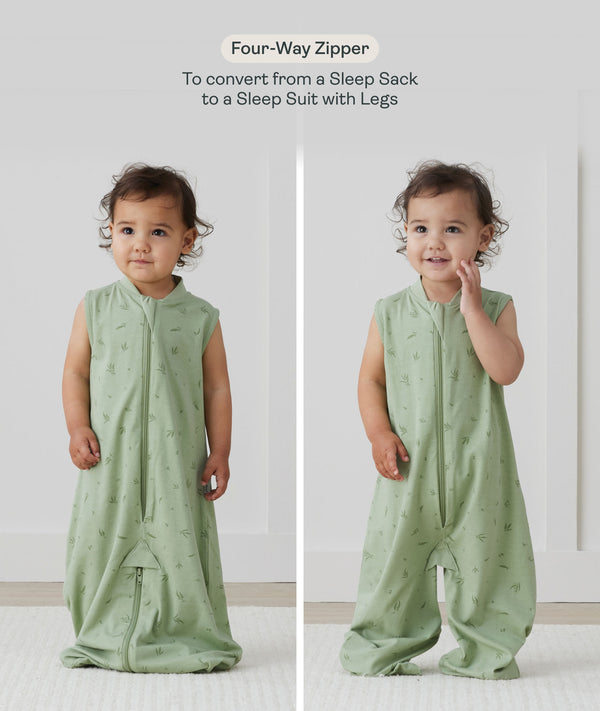 ergoPouch Sleep Sack converts to a Sleep Suit with legs