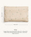 Sizing dimensions for ergoPouch Organic Toddler Pillow Case Daisy Sprinkle