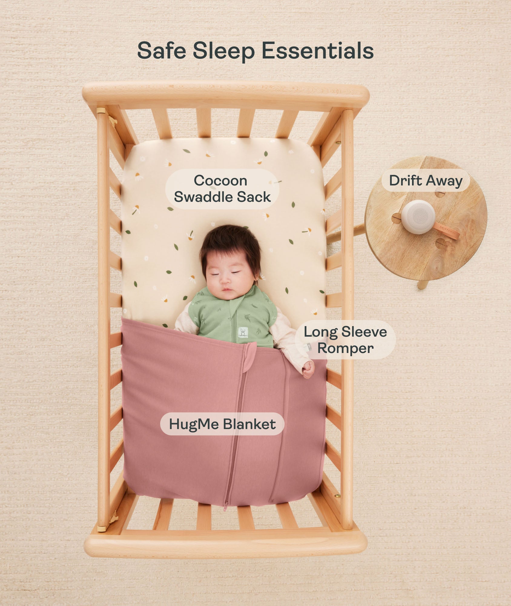 Cocoon Swaddle Sack 1.0 TOG Dragonflies – ergopouch US