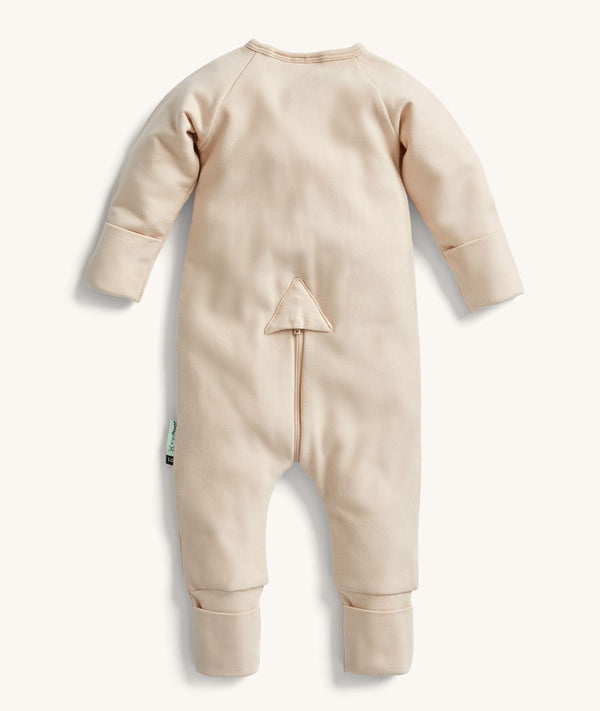 ergoPouch Long Sleeve Romper 1.0 TOG Vanilla