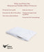 ergoPouch Waterproof Pillow Protector has non-toxic polyurethane, prevents CO2 rebreathing and extends the life of your pillow