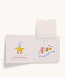 Inside page of ergoPouch interactive lift-the-flap Book