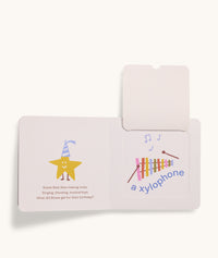 Inside page of ergoPouch interactive lift-the-flap Book