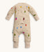 ergoPouch Long Sleeve Romper 1.0 TOG Birthday Blobs