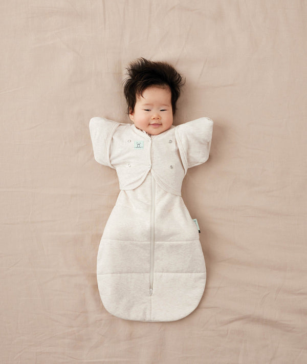 Butterfly Cardi Oatmeal Marle