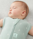 Cocoon Swaddle Sack 1.0 TOG Sage newborn arms out