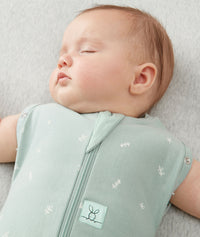 Cocoon Swaddle Sack 1.0 TOG Sage newborn arms out