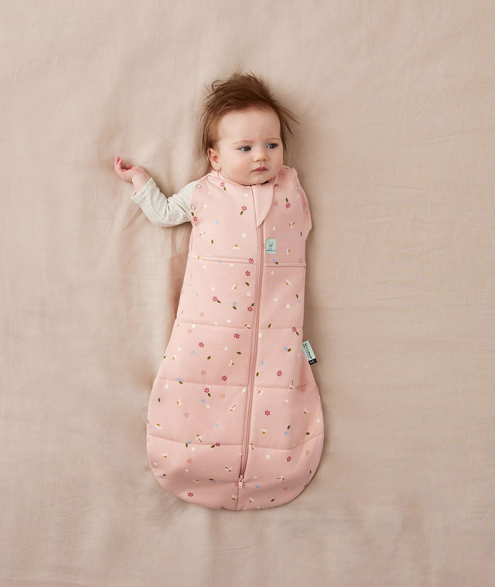 Cocoon Swaddle Sack 2.5 TOG Daisies (Warm Pouch) – ergopouch US