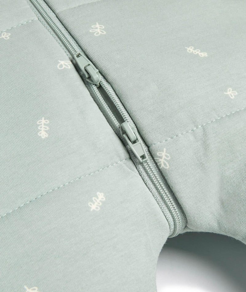 Zip detail of ergoPouch Sleep Onesie