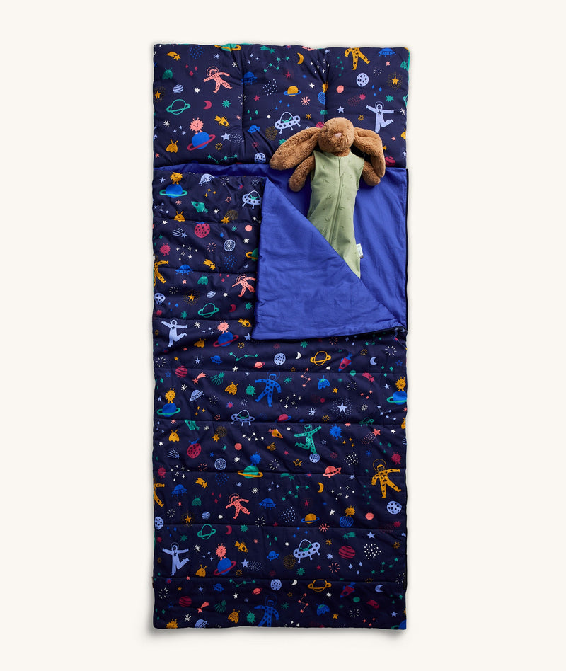 DreamRoll All-in-One Sleep Mat Space Dreams product flatlay