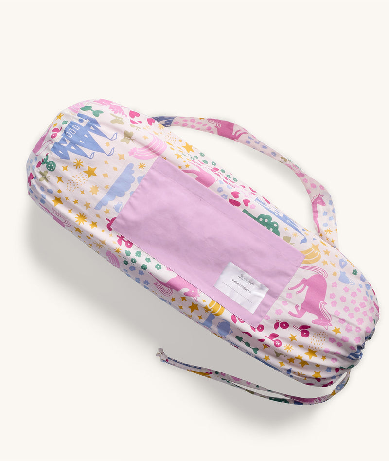DreamRoll All-in-One Sleep Mat Unicorn Dreams carry bag