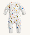 Back product shot of ergoPouch Long Sleeve Romper 1.0 TOG Daydream