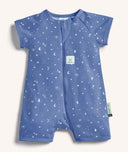 ergoPouch Short Sleeve Romper 0.2 TOG Night Sky, perfect for the summer