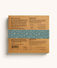 ergoPouch Baby Essentials Gift Pack Sage, back of the packaging