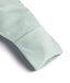 Close up of ergoPouch Long Sleeve Romper fold over hand and feet cuffs