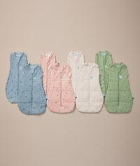 Featuring ergoPouch Cocoon Swaddles in 1.0 & 2.5TOG