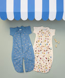ergoPouch Sleep Suit Sack 1.0 TOG in Bon Appetit and Petit Pretzel