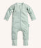 Front of the ergoPouch Long Sleeve Romper 0.2 TOG Sage