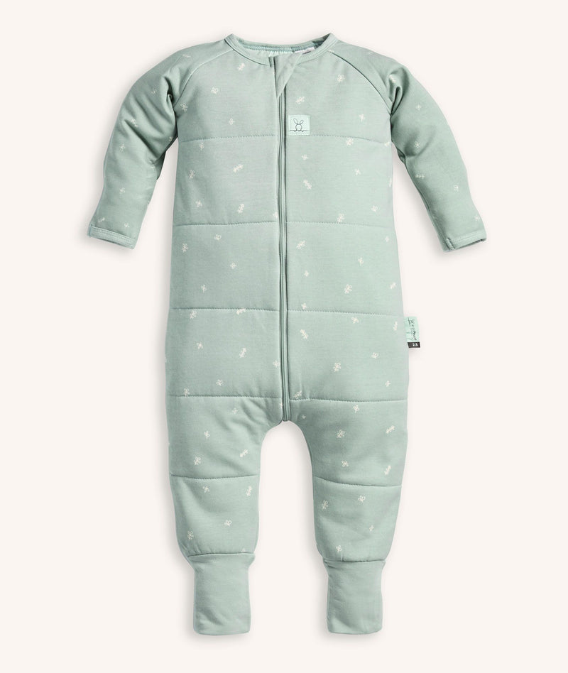 Front of the ergoPouch Sleep Onesie 3.5 TOG Sage