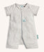 ergoPouch Short Sleeve Romper 0.2 TOG Grey Marle