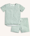 ergoPouch Short Sleeve Pajamas 0.2 TOG Sage