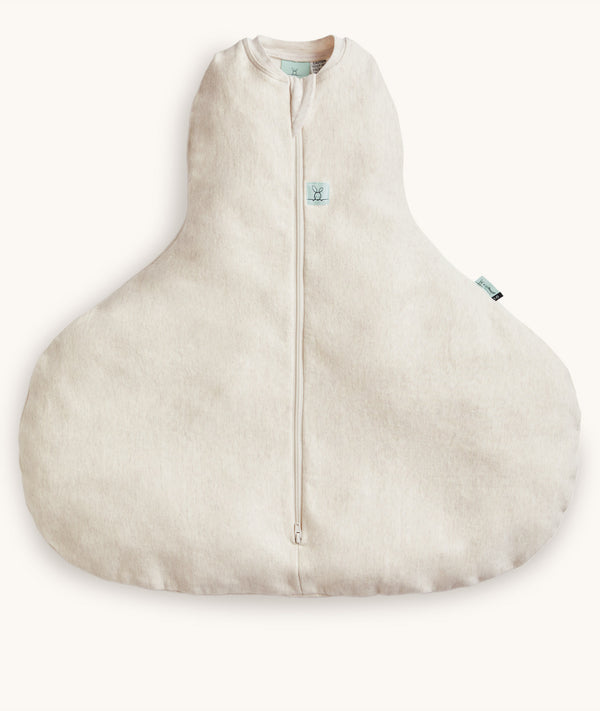 ergoPouch Hip Harness Cocoon Swaddle Sack 1.0 TOG Grey Marle