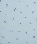 Swatch of ergoPouch Organic Toddler Pillow Case in Dragonflies