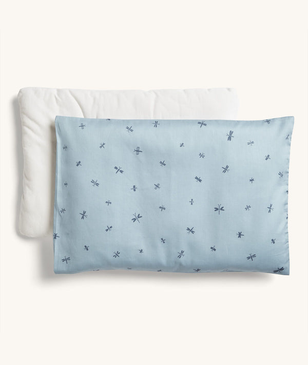 ergoPouch Organic Toddler Pillow And Case Dragonflies