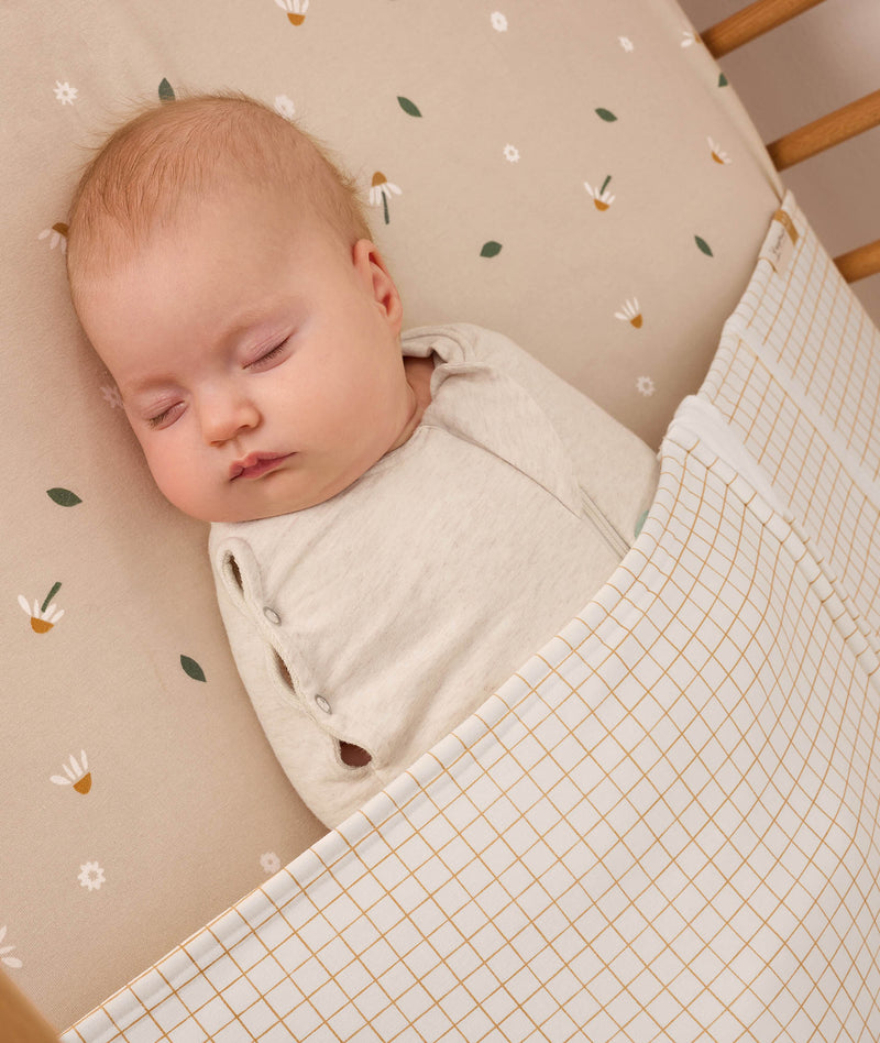 HugMe Blanket 0.2 & 1.0 TOG Caramel Grid