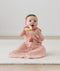 Infant wearing ergoPouch Sleeping Sack 1.0 TOG Daisies