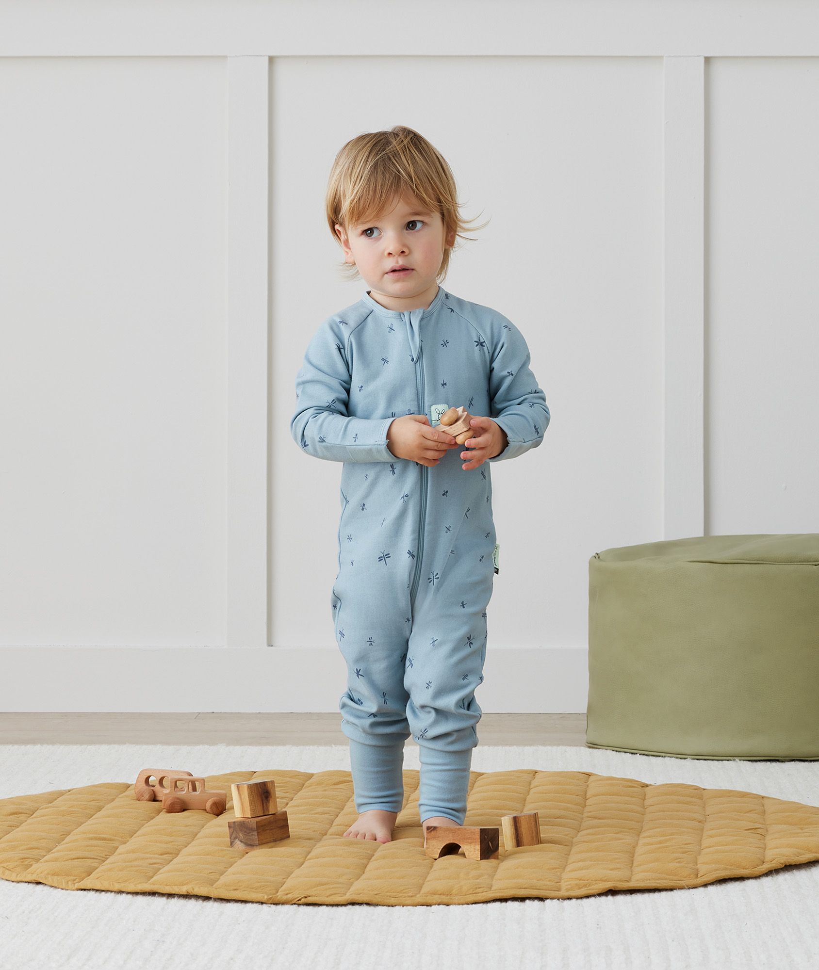 Long Sleeve Romper 1.0 TOG Dragonflies – ergopouch US