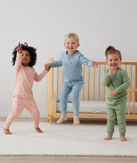 Kids playing in long-sleeve-pajamas-1-0-tog-willow and Daisies, and Daisies