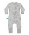 Back view of the ergoPouch Long Sleeve Romper 0.2 TOG Rainforest Leaves