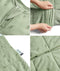 Sleep Sack details and materials compilation