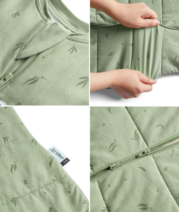 Sleep Sack details and materials compilation