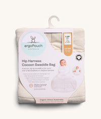 Hip Harness Cocoon Swaddle Sack 2.5 TOG Oatmeal Marle