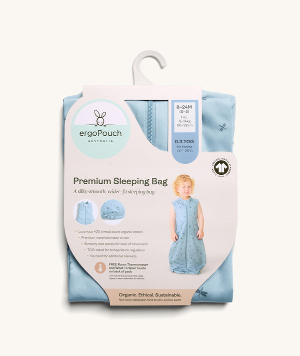 Premium Sleep Sack 0.3 TOG packaging
