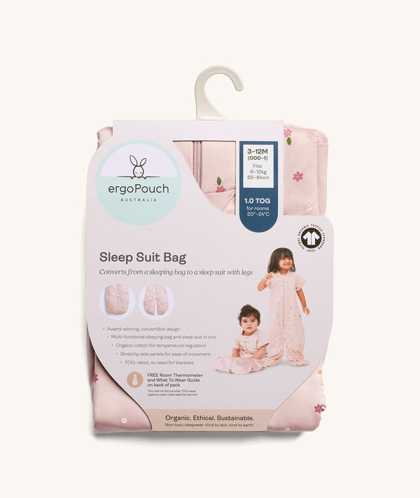Sleep Suit Sack 1.0 TOG Daisies
