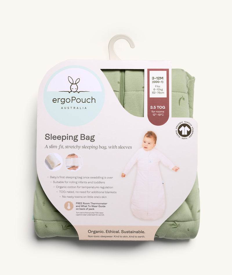 Sleep Sack 3.5 TOG Sleeved Willow for Winter – ergopouch US