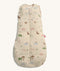 Flat lay of the  ergoPouch Cocoon Swaddle Sack 33.5 TOG Savannah