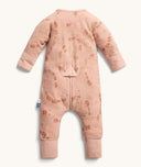 Back view of ergoPouch Long Sleeve Romper 1.0 TOG Elephant Parade