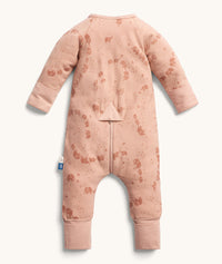 Back view of ergoPouch Long Sleeve Romper 1.0 TOG Elephant Parade