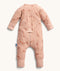 Back view of ergoPouch Long Sleeve Romper 1.0 TOG Elephant Parade