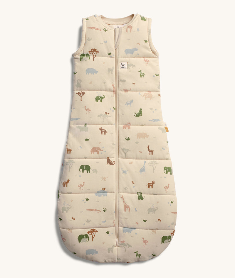 Product shot of the ergoPouch Sleep Sack 2.5 TOG Savannah