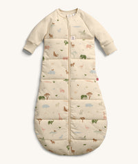 Product shot of ergoPouch Sleep Sack 3.5 TOG Sleeved Savannah