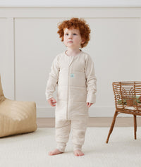 ergoPouch Sleep Onesie 2.5 TOG Oatmeal Marle, a warm, pouch
