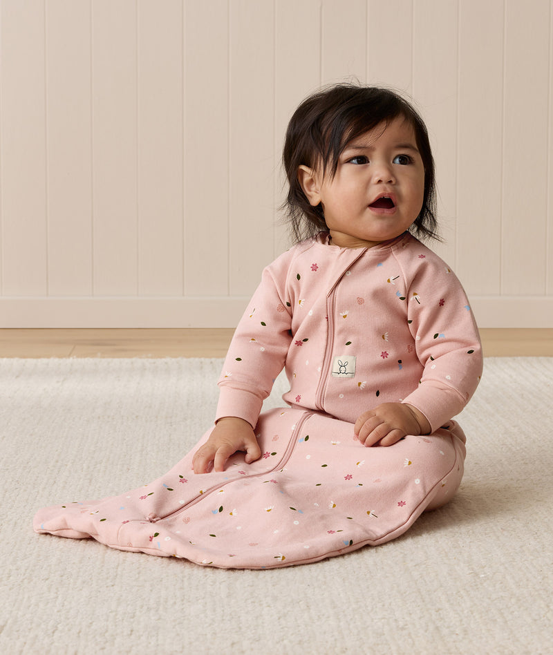 ergoPouch Sleep Sack 1.0 TOG Sleeved Daisies