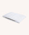 ergoPouch Organic Toddler Pillow Protector White with zipper open
