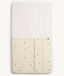 Product shot of an ergoPouch HugMe Blanket in Daisy Sprinkle with a closed zip